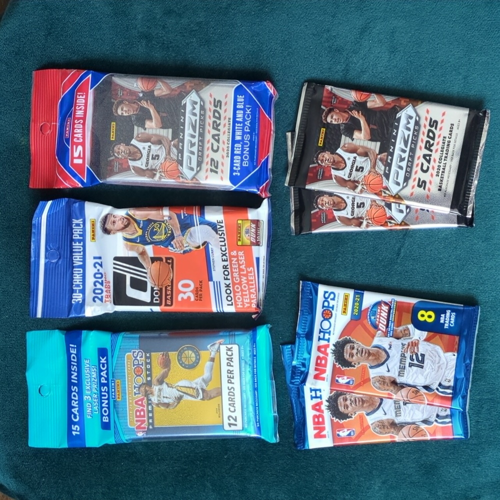 Panini Prizm Hoops Contenders Hanger / Blaster Pack Lot